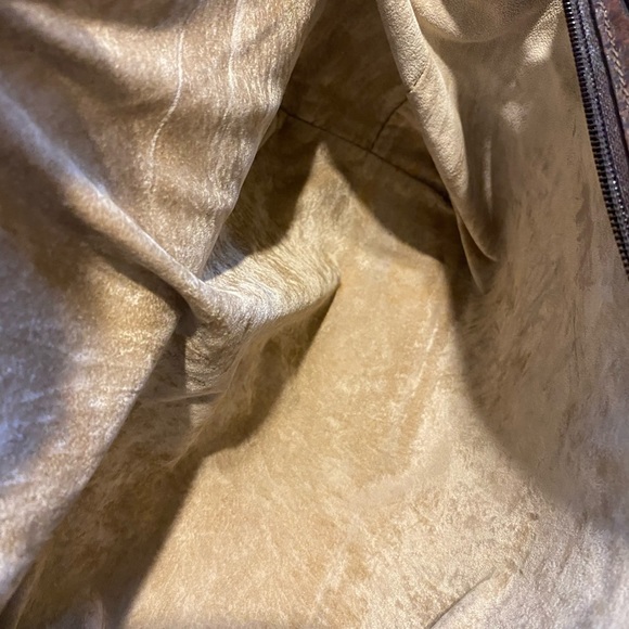 Brahmin VGC Bag Pecan Melbourne Croc Emb Leather - Picture 6 of 6